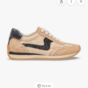 Dolce Vita B.NTCD Athletic Sneakers in Cream and Black